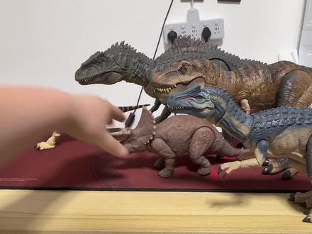 #恐龙 #模型玩具 美泰哈蒙德南方巨兽龙