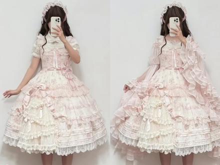 繁花的祝愿测评✨层层叠叠是Lo娘的裙摆 #花与珍珠匣 #繁花的祝愿 #Lolita #青年创作者成长计划 #肉肉呀肉肉