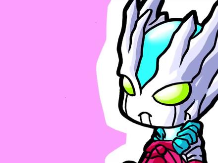 Q版奥特曼:赛罗、高斯和戴拿合体的赛迦奥特曼,这么画真可爱 #奥特曼 #赛迦奥特曼 #简笔画