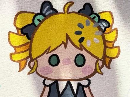 谁敢来应战?画哑女Q 版+双马尾蝴蝶结这投稿可爱到想揣兜! #画画 #哑女 #解压 #蛋仔派对 #简笔画