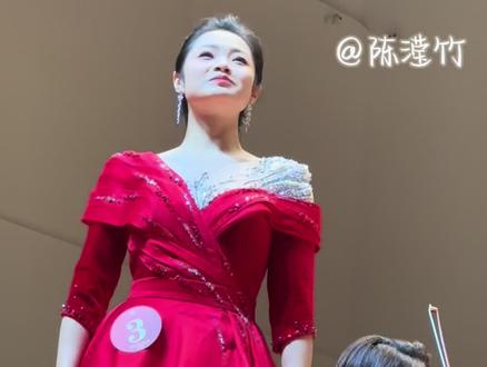 人心所向!竹子姐无敌!#金钟奖 #陈滢竹 #民族声乐 #边境的小鸟 #女高音