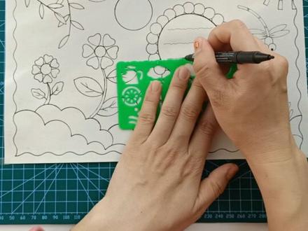 春暖花开,万物复苏,用尺子教你画春天的手抄报。拥抱春天吧#春天来了主题手抄报 #拥抱春天主题画 #手抄报模板 #幼儿简笔画教程 #手抄报