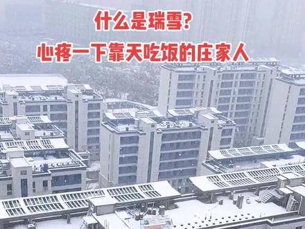 我给大家科普一下:瑞雪指的是冬雪,现在已经立春以后了,瑞雪虽然没有特定的时间,但只要是农历的冬季下的雪都是瑞雪,也就是从立冬开始到立春之前。因为瑞雪主要是杀死害虫而不是庄家的,所以立春之后的雪就没有了“瑞”自然也就称不上瑞雪了……#雪 @DOU+小助手 @抖音小助手 #同城热门