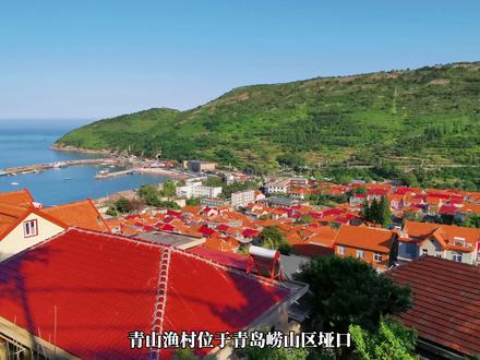 这个夏天,坐上青岛最美公交线路618路,一起去看超美的青山渔村吧#山东生活日记#游青岛