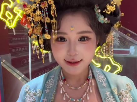 是哪个宝宝还没有做唐风!#西安汉服妆造 #00后创业 #唐风#好店推荐