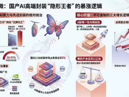 优质公司分享:封测龙头盛合晶微,带你看懂暴涨的底层逻辑!#盛合晶微 #半导体 #长电科技 #股民