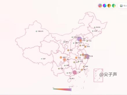 AI生成可视化交互式地图!一条指令教你搞定 #交互式地图 #热力地图 #散点图 #数据可视化地图 #ai地图