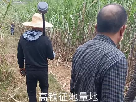 他们得寸进尺。高铁测量征地