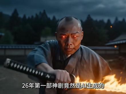 26年第一部神剧竟然是AI生成的 COKE斩大只已经成为热梗 上条标记AI被限了只能重发啦#coke#大只切#抽象#大只