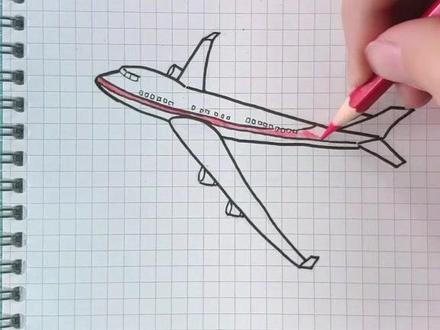 创造了航空史上的奇迹,中国机长#简笔画 #中国机长