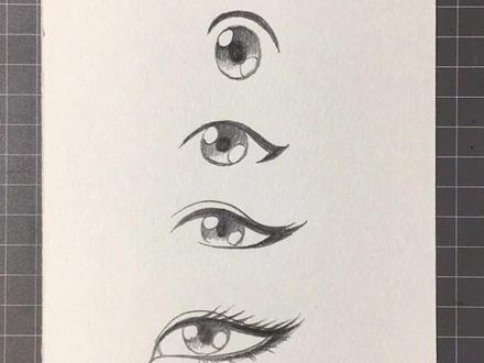 古风女生眼镜画法~#dou出新知 #动漫 #漫画