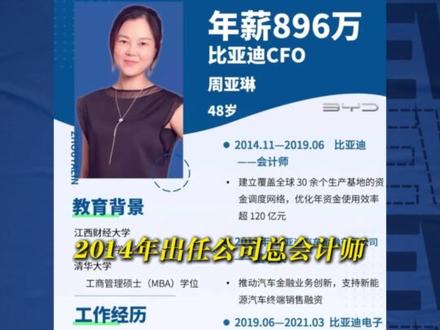 周亚琳:“不 我见识到自己的厉害了”#比亚迪 #周亚琳 #财务 #万万没想到 #会计