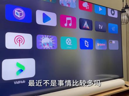 infuse的对手来了?VidHub播放器虽然还有不足 但还是值得支持一下的,希望越来越好#Appletv #nas #家庭影院