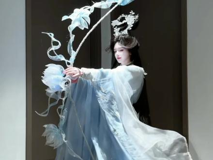 “莲花弓 教程来啦!!!!” #手工制作教程 #鱼骨纱莲花灯 #手工 #道具制作 #国风
