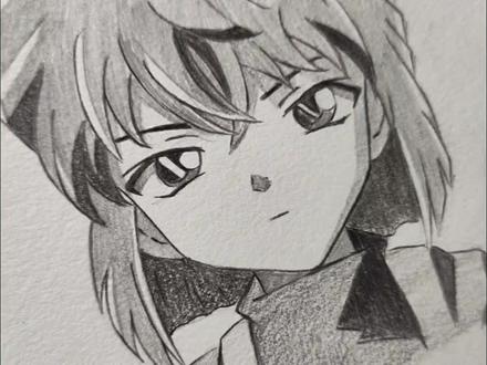 #名侦探柯南 #灰原哀 #手绘 手绘教程名侦探柯南 灰原哀