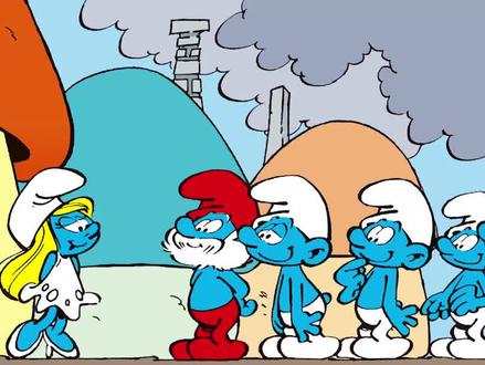 蓝爸爸帮蓝妹妹变漂亮~#萌知计划#学前启蒙#绘本儿歌#蓝精灵 @抖音青少年 #环游绘本城