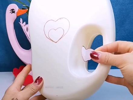 洗衣液瓶做简易花盆详细教程#自制花盆 #变废为宝 #手工diy #手工