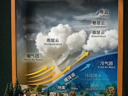 天气系统冷锋暖风准静止锋锋面气旋 #高考 #地理 #天气
