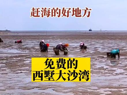在连云港,下海游泳首选连岛两个浴场,沙细水清(螃蟹很少);带小孩玩并赶海的,去西墅大沙湾(优点人少好停车)或去在海一方(优点人气旺,周边吃饭方便)。也有其他地方可以赶海,但适合带孩子一起玩的就这两个地方,涨潮后,景色也还是可以的。#连云港周边游 #连云港赶海 #亲子游玩好去处
