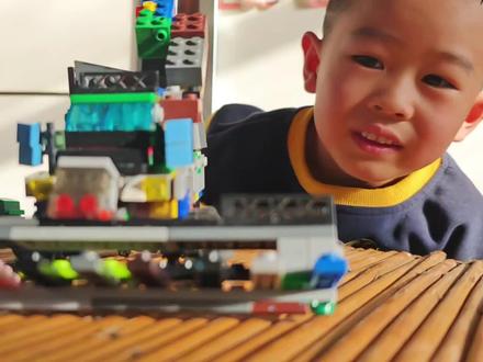 巨无霸收割机来啦#乐高 #动手动脑 #拼装玩具