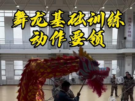 舞龙摆龙分解动作练习#非遗文化 #零基础教学 #舞龙