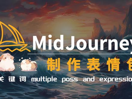 Midjourney制作表情包 #midjourney关键词 #ai绘图 #表情包