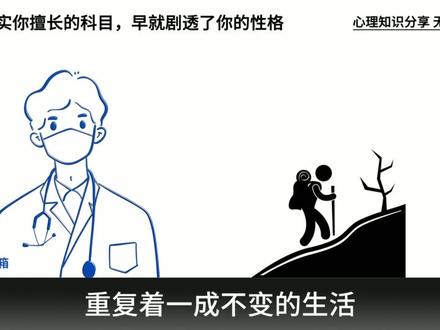 其实你擅长的科目早就决定了你的性格 #心理学 #心理 #亲子教育 #父母 #青少年心理