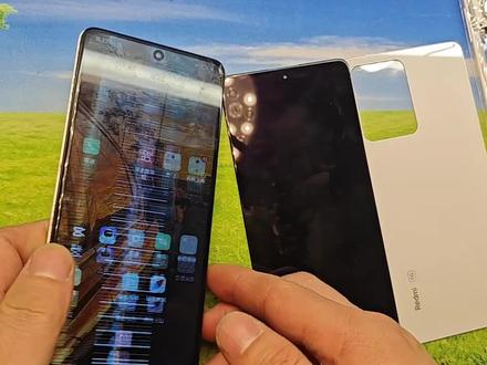 160买个原装的拆机屏,红米note12Pro换屏幕,顺便外壳也换了。