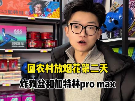 回农村放烟花第二天,女朋友想看炸狗盆跟加特林Pro Max烟花太爽了哈哈哈#过年氛围提前搞起来了 #烟花秀#泽沐