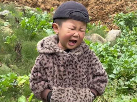 过分,太过分了#热门 #农村搞笑段子 #亲子互动 #萌娃 #农村生活