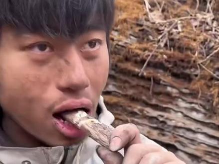 七星山荒野求生第35天,林北已捡2吨柴火KPI完成40%,并分享自己荒野“米其林”菜单,“意外惊喜捕获了20多斤蛋白质,无意间遇见直接把它敲晕了”#大象主播说 @司凯