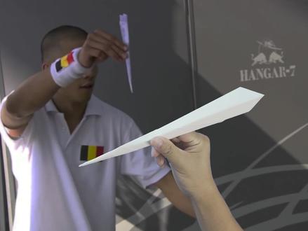 横扫纸飞机大赛!最强纸标枪盘点 #冠军 #纸飞机 #纸标枪 #纸飞机 #红牛挑战赛 #折纸