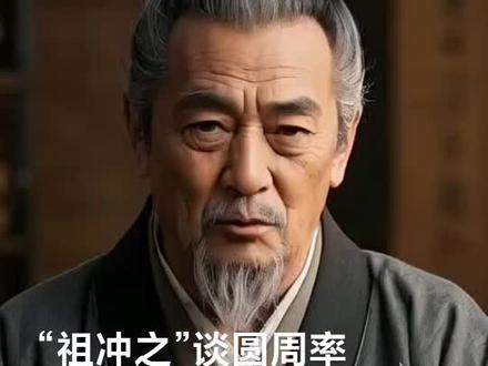 “祖冲之”谈圆周率#数学家#数学史#圆周率