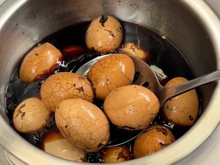 开店配方!巨香巨入味,比外面卖的还好吃,吃腻了白煮蛋的一定要试试,做一次能吃好几天,当个早餐特别方便#茶叶蛋 #茶叶蛋卤料包 #早餐 #茶叶蛋做法 #电饭煲