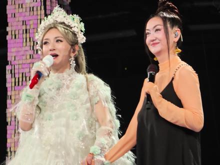 尾场嘉宾者来女.#者来女 #谢娜演唱会 #谢娜