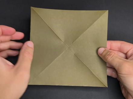 一起来折这只“纸鹿”! #亲子手工 #手工折纸