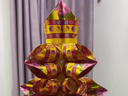 莲花路路通折法#简单易学的折纸教程 #爱手工爱生活 #抖音折纸 #简单小手工 #广结善缘