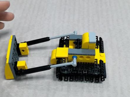 今天拼装这辆履带推土车#积木拼装玩具 #儿童积木 #积木拼装 #乐高积木 #玩具