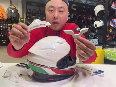 Shoei Z8头盔详细风道维护教程,其实自己清理保养头盔一点都不难。#机车装备 #机车 #摩托车