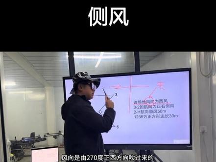 #地面站考试 航向为风向条件的解题思路#无人机培训 #caac无人机执照