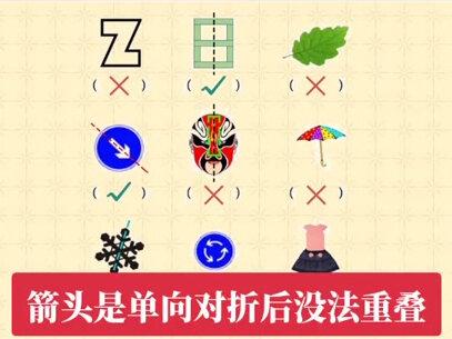 再认识轴对称图形!#趣味数学 #每天学习一点点