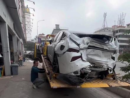 花15万修复一台撞报废的小鹏p7、还能正常使用吗?#特斯拉 #小鹏p7 #小鹏#汽车钣金喷漆事故修复