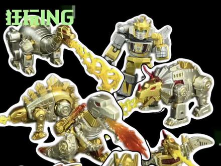 8个角色含5只机器恐龙,金属漆质感拉满,钢锁带专属特效件还挂小鱼超萌,淤泥凸眼还原名场面~擎天柱飞镖配支架,独立包装拼藏都可
#变形金刚 #星辰版变形金刚 #变形金刚年鉴版 #变形金刚群星版