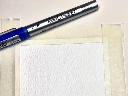 热气球#丙烯马克笔绘画#热气球#草原 #治愈