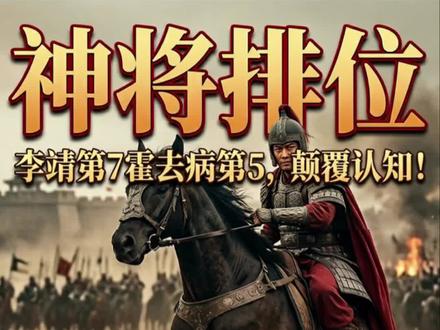 中华十大战神排名!白起问鼎第一,项羽屈居第三,谁最意外?#王立群读史记#历史#历史人物#人生智慧#史记