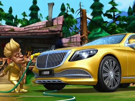 强哥的迈巴赫 #国漫