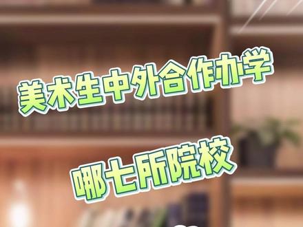 这个学费上中外好还是民办好?#美术生 #高考志愿 #设计学类专业 #中外合作办学 #美术生美术联考