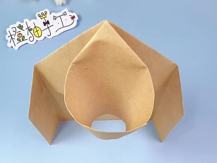 DIY桌面投球手工玩具#亲子手工 #折纸 #创意手工