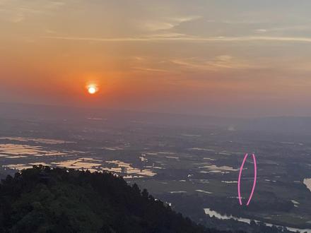 五月敬亭山日出vlog#日出🌅 #山顶的风景总要自己去看