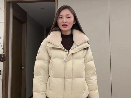 坦博尔布朗尼短款#坦博尔 #坦博尔羽绒服